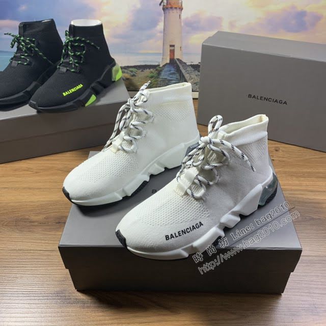 Balenciaga經典款男女鞋 巴黎世家高端品質飛織面料休閒運動鞋 Balenciaga情侶款  hdbl1054
